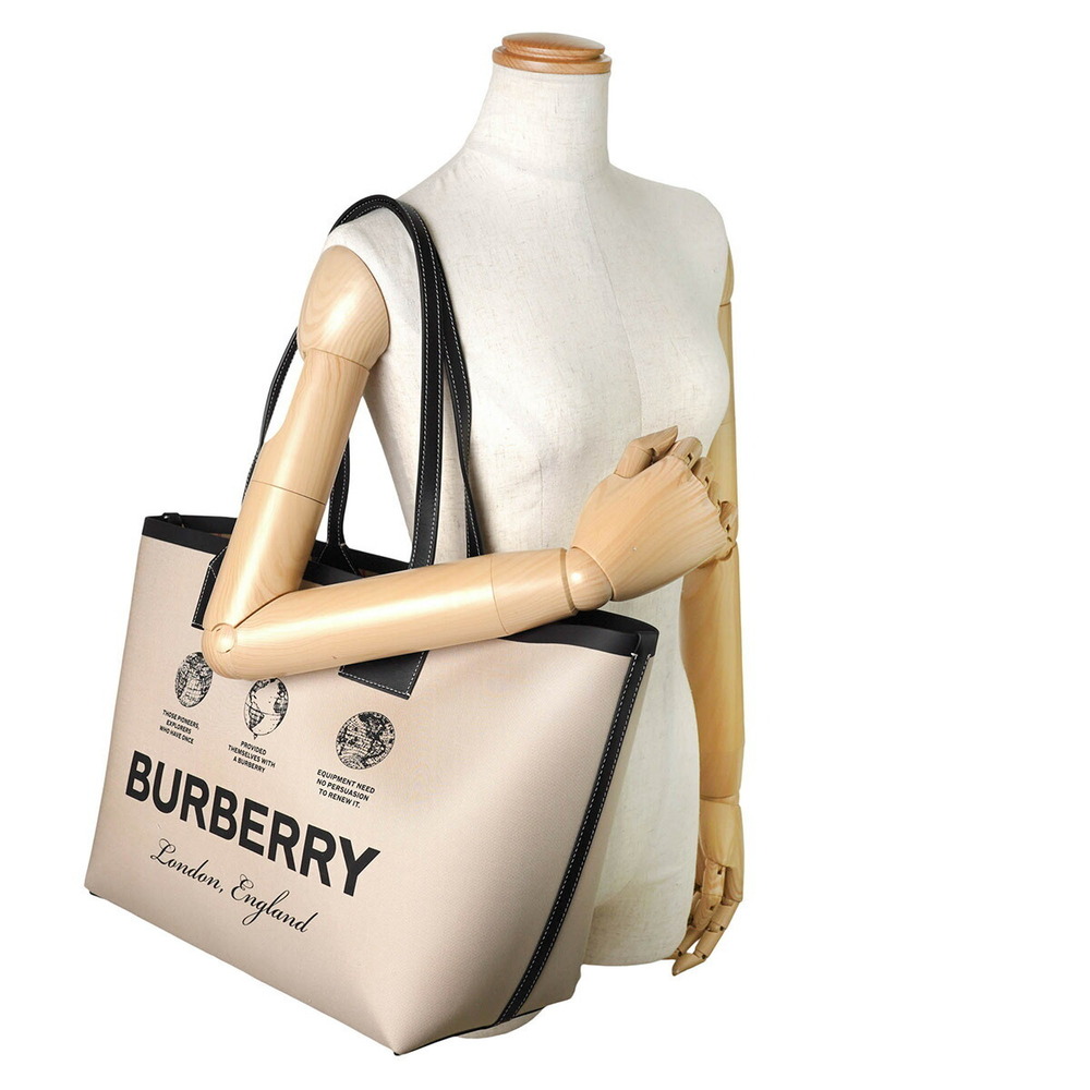 Burberry Tote Bag Label Beige - Picture 6 of 9